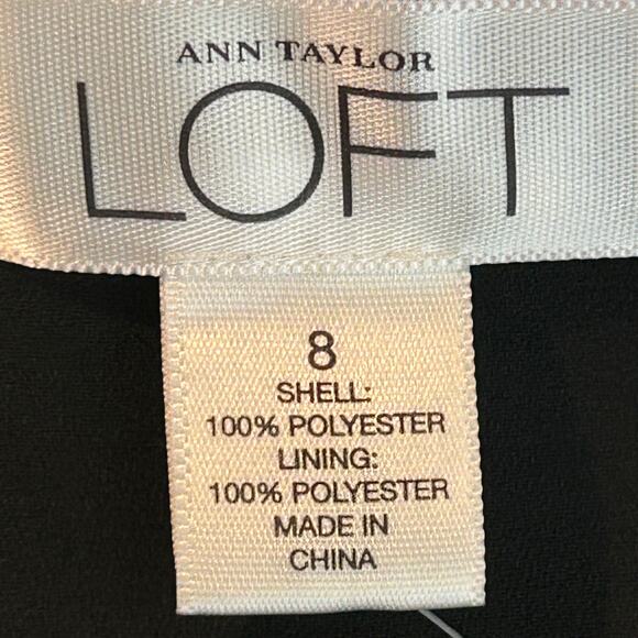 Ann Taylor Loft Camisole black satin with sequin trim
Size 8 NWOT - Picture 7 of 10